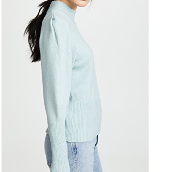 Joie Marquetta Light Blue Wool Sweater NWT - Picture 5 of 7